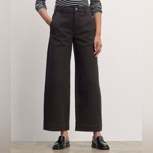Everlane Utility Wide Leg Pants (?) | Black